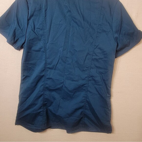 Nurse Medical Vet Dental Tech Scrub Top Cherokee Workwear Small - Picture 2 of 7